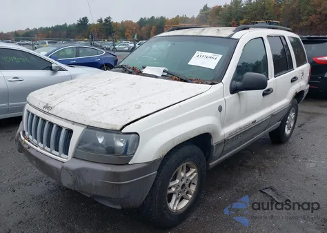 2004 Jeep Grand Cherokee Laredo из США, поврежденный, VIN 1J4GW48S34C266184